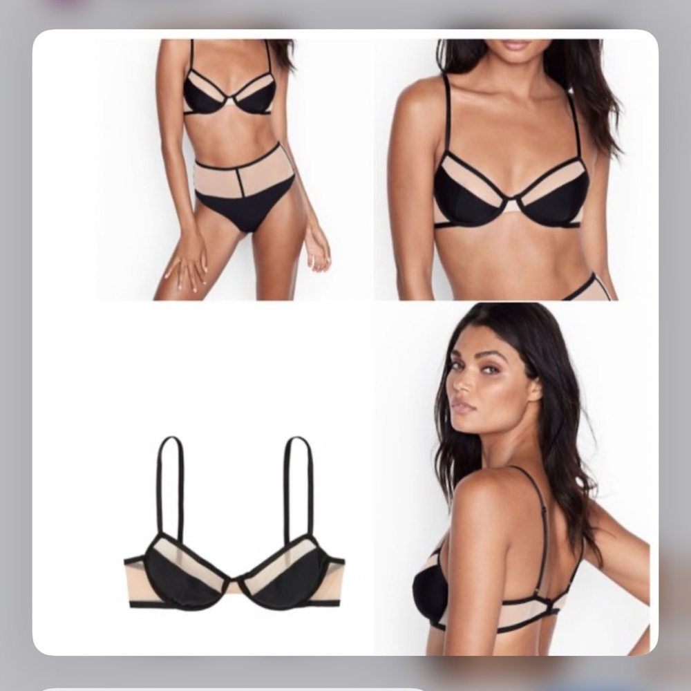 NWT Victoria Secret Luxe Lingerie 38D unlined demi